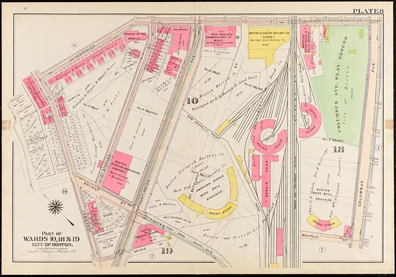 Atlas of the city of Boston, Roxbury