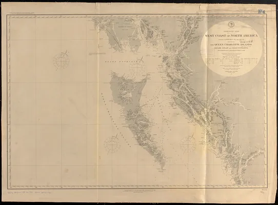 North Pacific Ocean, west coast of North America between latitudes 51° 30' and 55° 30' N. embracing the Queen Charlotte Islands, Hecate Strait and Dixon Entrance