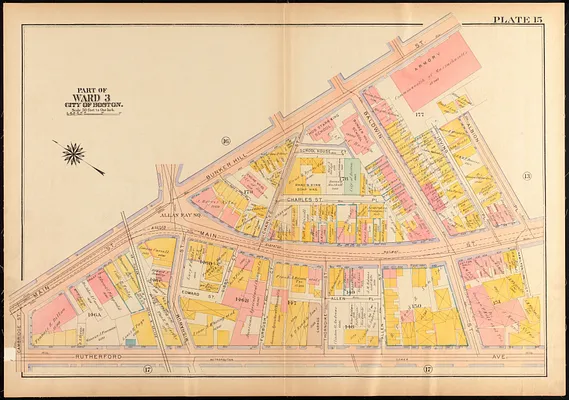 Atlas of the city of Boston, Charlestown and East Boston