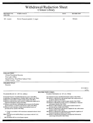 Resumes