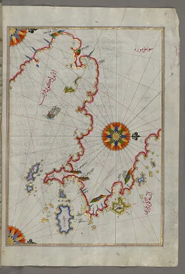 Map of  Argolikos Bay