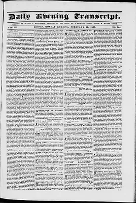 Daily Evening Transcript