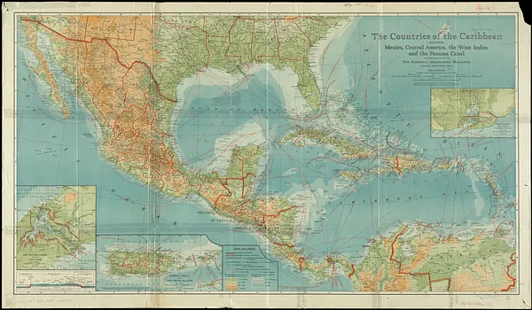 The countries of the Caribbean