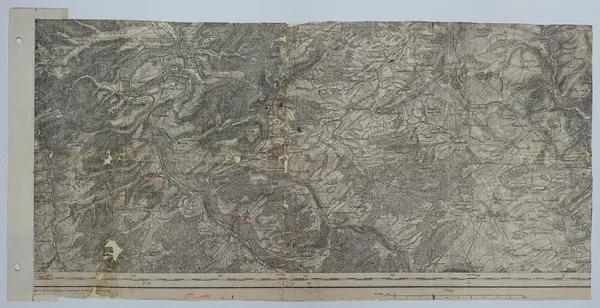 Map of 35th Division Positions