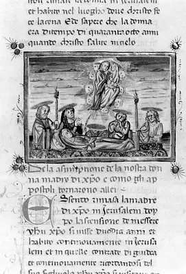 Leaf from the Life of the Virgin: Death and Assumption of Mary