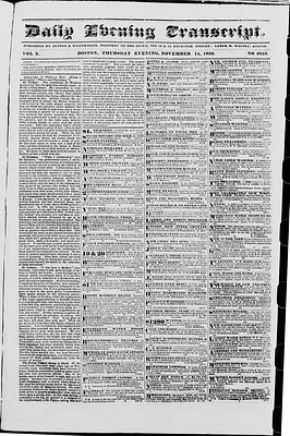 Daily Evening Transcript