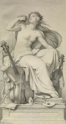 Allegorical Figure of Music