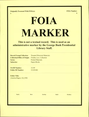 [Articles/Papers: O] [1992