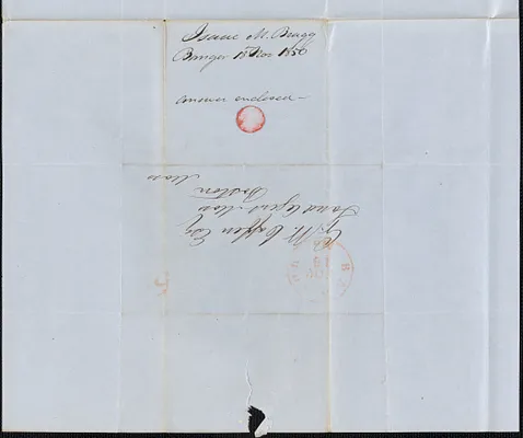 Isaac M. Bragg to George Coffin, 18 November 1850