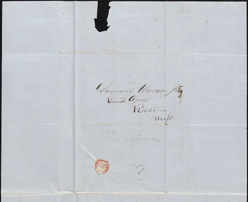 E. C. Blake to Samuel Warner, 7 June 1852