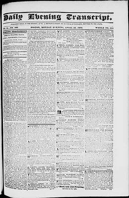 Daily Evening Transcript