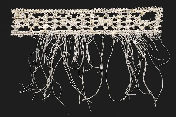 Lace Insertion with Fringe