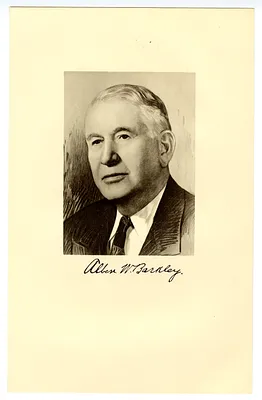 Portrait of Vice President Alben W. Barkley