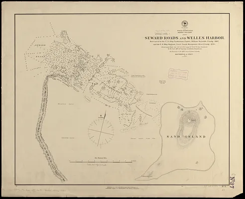 North Pacific Ocean, Midway Islands, Seward Roads and Welles Harbor
