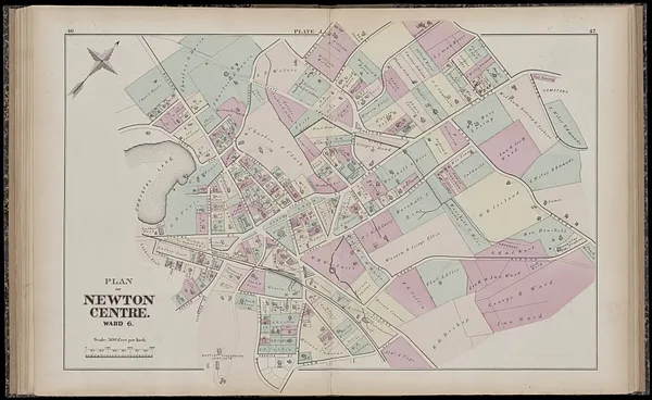 Atlas of the city of Newton, Middlesex Co., Massachusetts