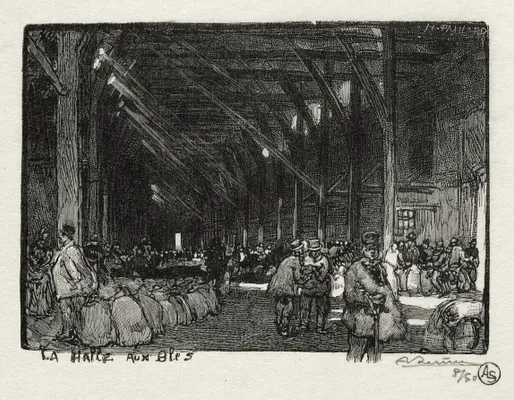 Rouen Illustré:  La Halle aux Blès