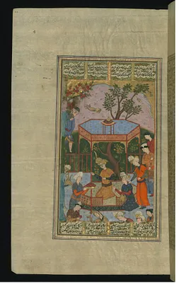 Majnun’s Father Brings Him to His Family