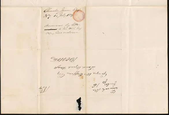 Charles Jarvis to George Coffin, 14 July 1839