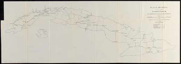 Plano general de las carreteras que merecen atencion preferente