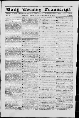 Daily Evening Transcript