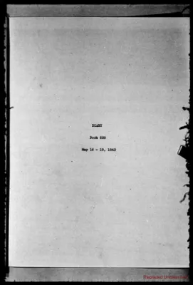 Volume 529, May 16 – May 19, 1942