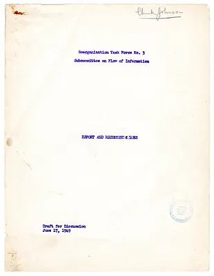 State Department - Reorganization Task Force #3, June 17,1949