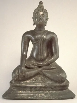 Seated Buddha in ""Maravijaya""
