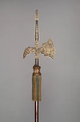 Parade Halberd (from the bodyguard of Ludwig Rudolf, Duke of Brunswick- Wolfenbüttel [1671-1735])