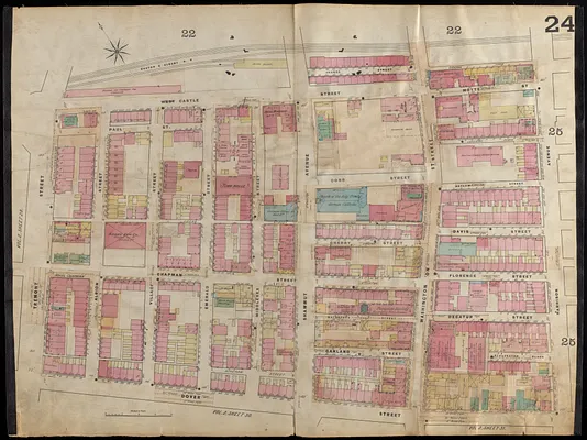 Insurance maps of Boston volume one