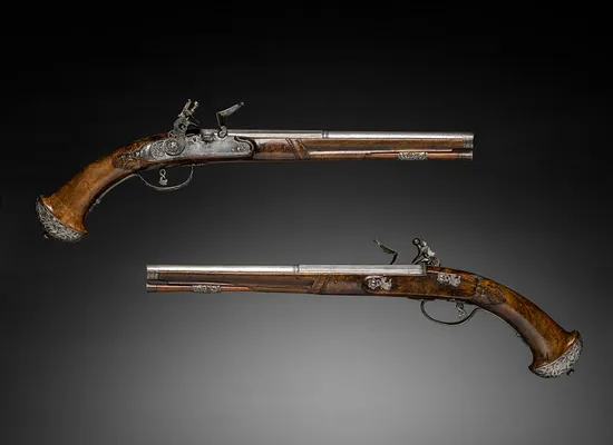Pair of Flintlock Pistols