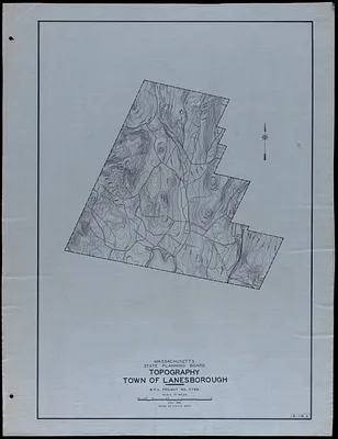 Topography Town of Lanesborough