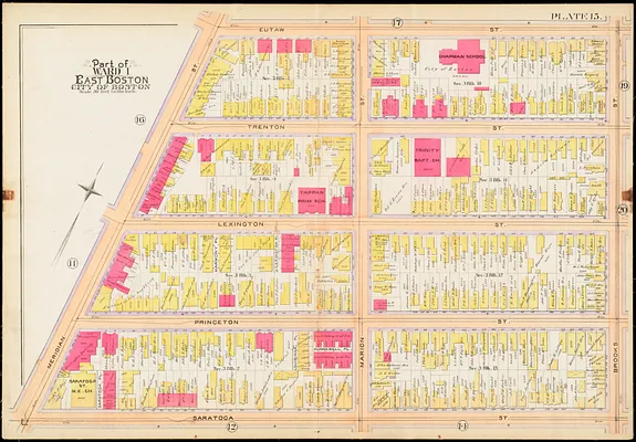 Atlas of the city of Boston : East Boston, Mass.