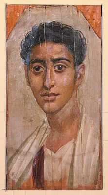 Panel Portrait of a Man