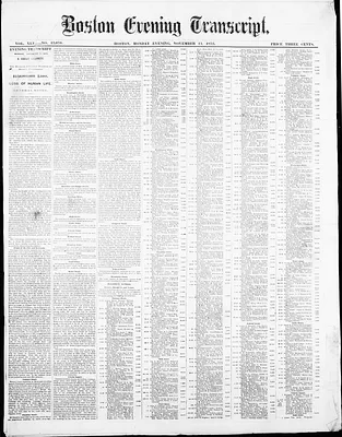 Boston Evening Transcript