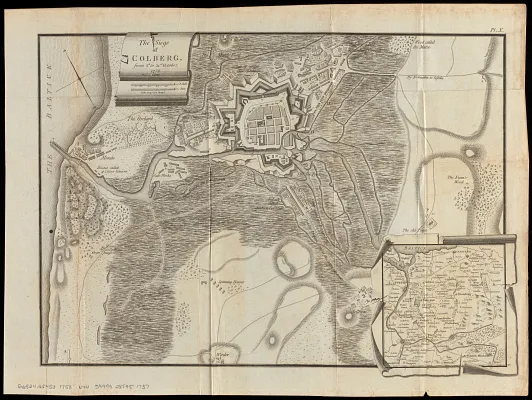The siege of Colberg, from 3d. to 31st. October, 1758