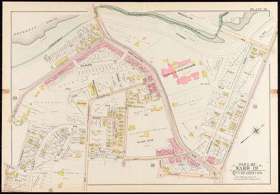 Atlas of the city of Boston, Roxbury