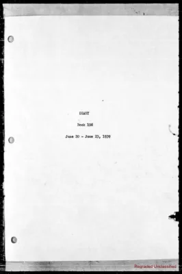 Volume 198, June 20 – June 23, 1939