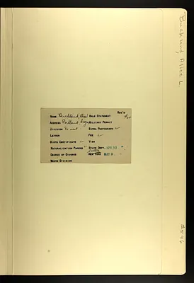 Buckley, Frances Sacket