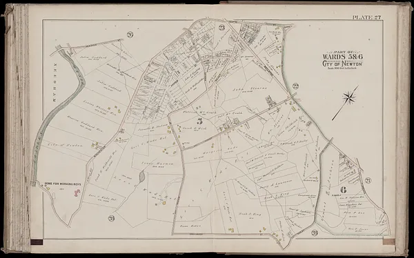 Atlas of the city of Newton, Massachusetts