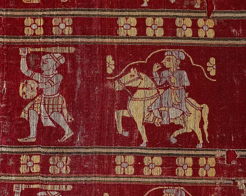 Tent Hanging (Part of a Larger Piece)