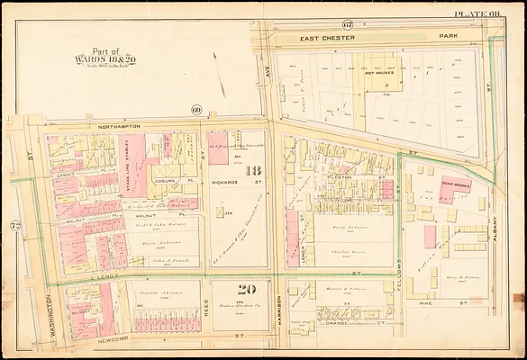 Atlas of the city of Boston : city proper