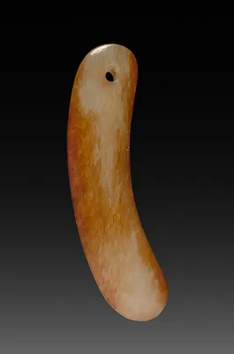 Bean-Shaped Bead