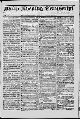 Daily Evening Transcript