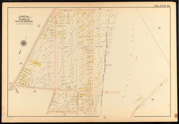 Atlas of the city of Boston, ward 26, Hyde Park
