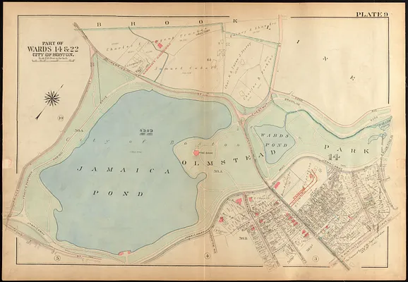 Atlas of the city of Boston, West Roxbury