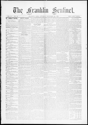 The Franklin Sentinel