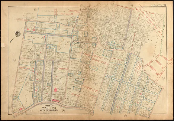 Atlas of the city of Boston, West Roxbury