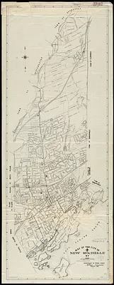 Map of the City of New Rochelle, N.Y