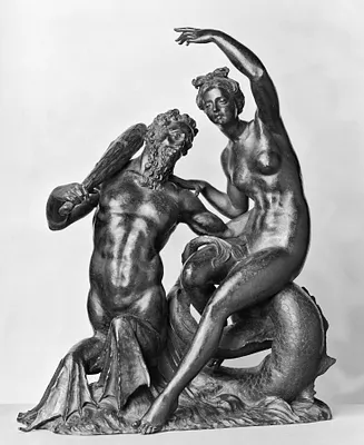 A Triton and a Nereid