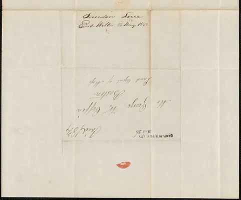 Sanders Luce to George Coffin, 26 May 1842